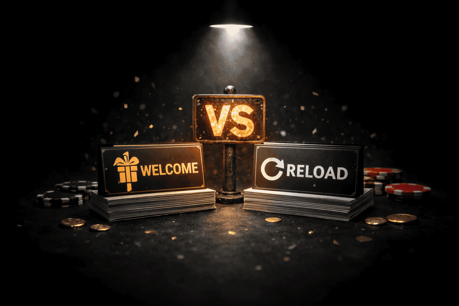 Reload Bonuses vs Welcome Bonuses - article banner